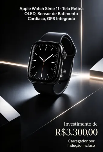 APPLE WATCH SÉRIE 11 - NOVO | PRONTA ENTREGA