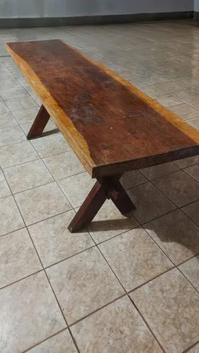 Mesa de Madeira Rustica e forte