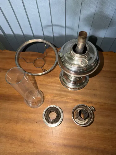 Laparina oleo querosene Rayo Junior antiga vintage 