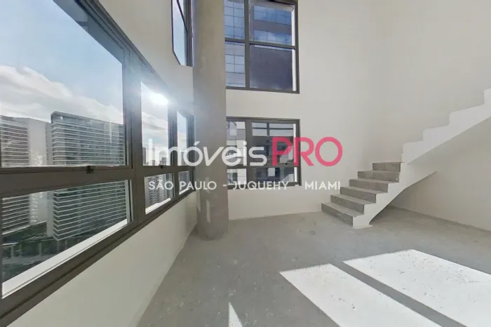 Unidade 61 M² (duplex) 01 suíte 01 vaga - Pé-direito duplo