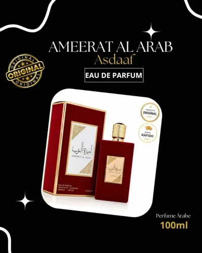 Perfume Árabe Original Importado Ameerat Al Arab Asdaaf Feminino 100ml