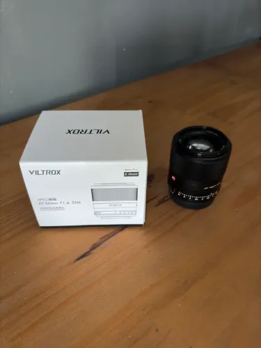 Lente viltrox 56mm sony