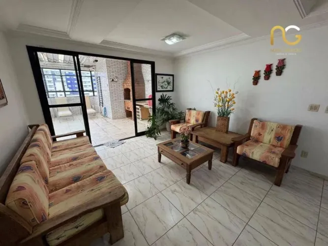 Cobertura com 3 dormitórios à venda, 150 m² por R$ 1.400.000,00 - Canto do Forte - Praia G