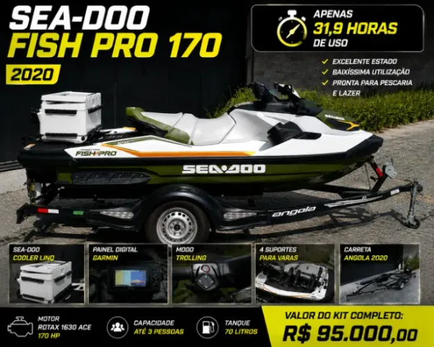 Jet ski Sea-Doo Fish Pro 170
