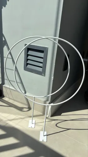 Arco Metálico com suporte
