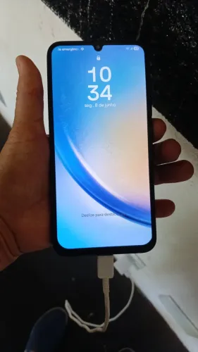 Celular Samsung A34 8 gb 128 g com carregador original
