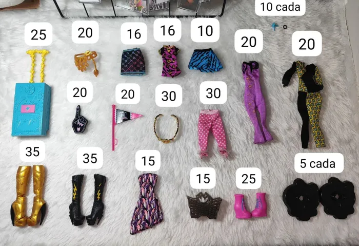 Acessórios Bonecas Monster High G1