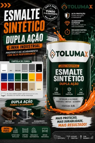 Esmalte sintético dupla ação 