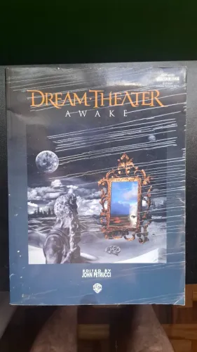 Livro Tablatura Partitura guitarra Dream Theater Awake John Petrucci original 1995