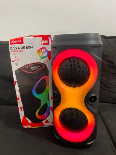 Caixa de som Portátil Bluetooth Multimidia Sem fio