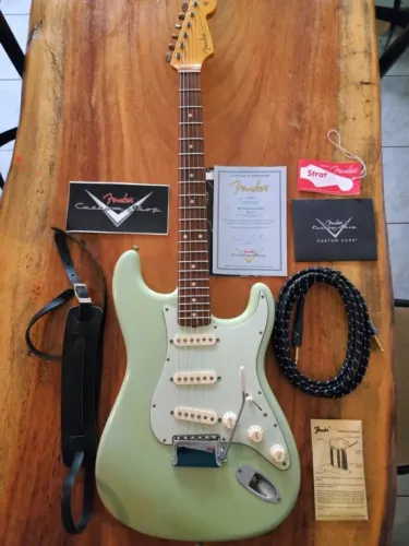 Guitarra Fender Custom Shop 60 Stratocaster Nos Sonic Blue