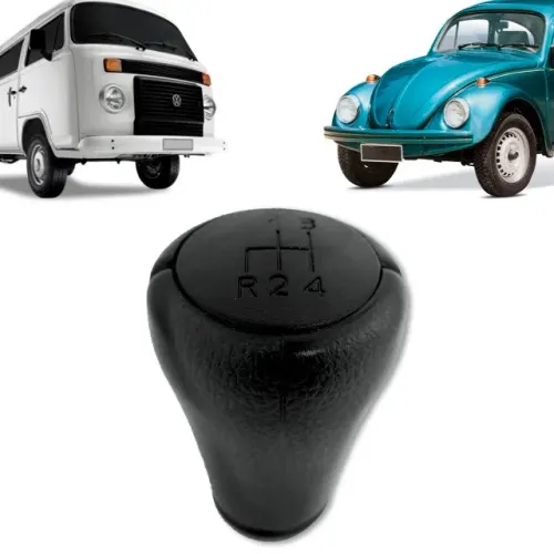 Bola de Câmbio Volkswagen Kombi 1996 à 2014 / Fisca 1993 à 1996 4M - Preto - N100528