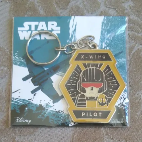 CHAVEIRO STAR WARS PILOTO X-WING NERD AO CUBO