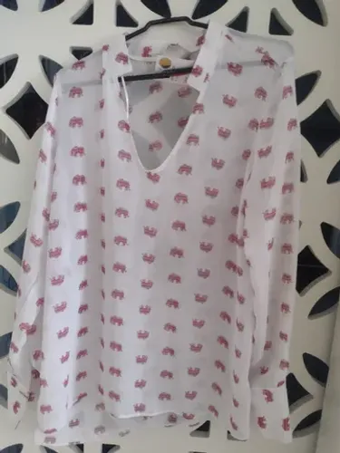 Camisa feminina, Tam 38, usada
