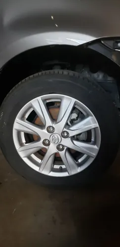 Jogo de rodas aro 15 do toyota etios 2019