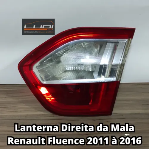 Lanterna Direita da Mala Renault Fluence 2011 à 2016