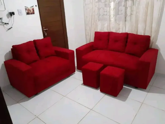 Sofá de 2 e 3 lugares