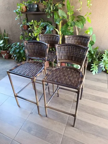 Banquetas em fibra sintetica a pronta entrega ! 200 a unidade