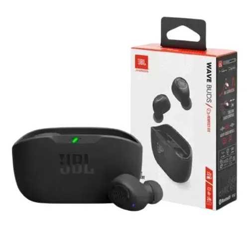  JBL wave buds oficial jbl TWS até 32H de duração fone bluetooth de qualidade