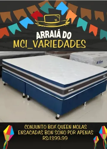 Conjunto box QUEEN bon sono palace