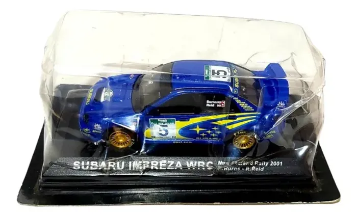 100 Anos Do Automóvel De Competição Subaru Impreza Wrc (Lacrada)