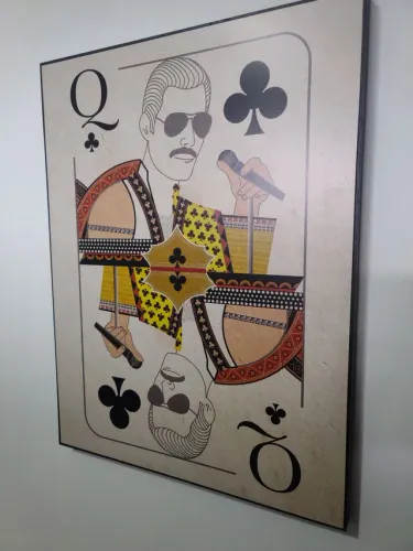 De$250 por$140 Quadro urban arts Freddie Mercury
