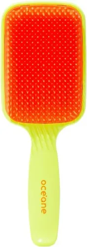 Escova de Cabelo Desembaraçadora Amarela - Neon Brush