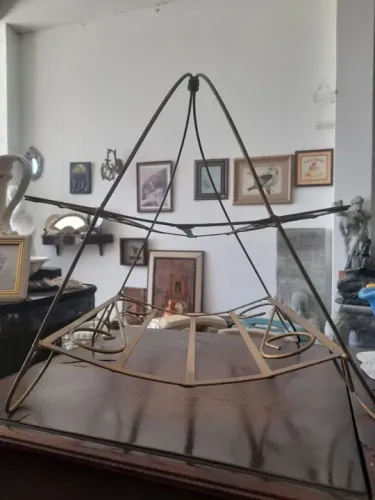 Porta revistas e livros de Metal para Decoração
