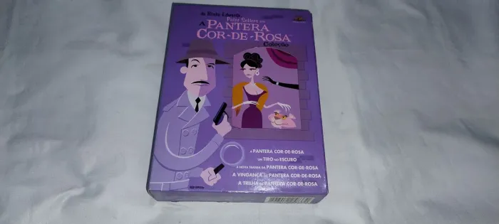 Box DVDs A Pantera cor de rosa - 5 Filmes