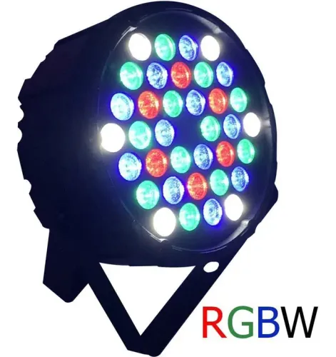 Iluminação RGBW de LED para festas e eventos