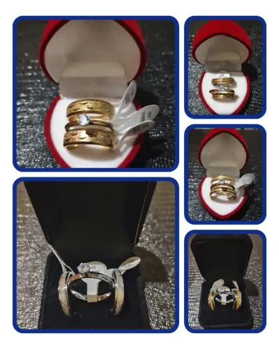 Lindos Trios Alianças Diversos Modelos Disponíveis.