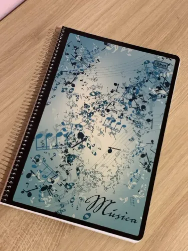 Caderno de Música - Tilibra / Novo, sem uso