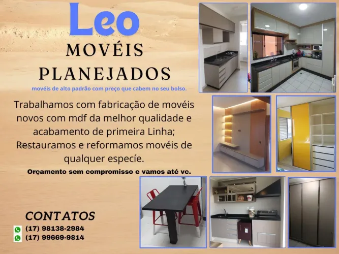 Fabricação de móveis planejados