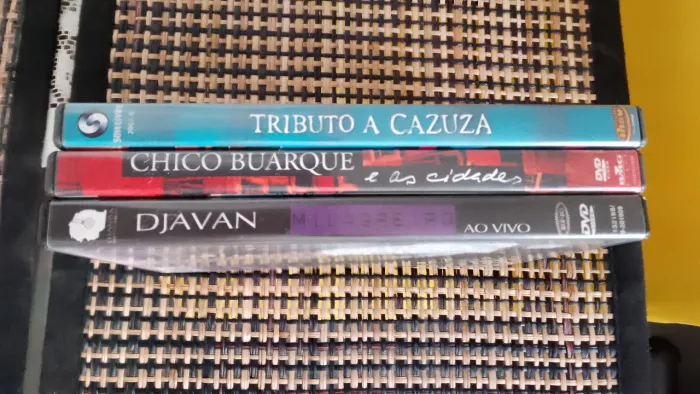 COMBO NACIONAL DVDS <br>TRIBUTO A CAZUZA - CHICO E AS CIDADES - DJAVAN AO VIVO<br>