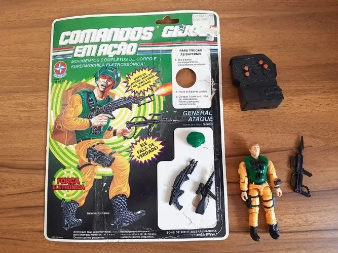 General Ataque Comandos em Ação Estrela Força Eletrônica gi joe