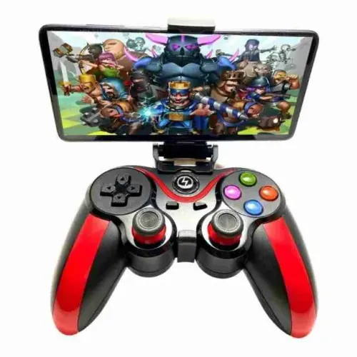 Controle Joystick Recarregável Bluetooth de Jogo Gamepad para Android e IOS, PC , PS3 , P4