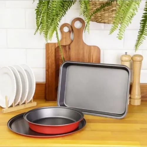 Conjunto De Assadeiras 3 Peças Para Cozinha