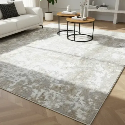 Tapete Cinza Mesclado para Sala 2,50x2,00