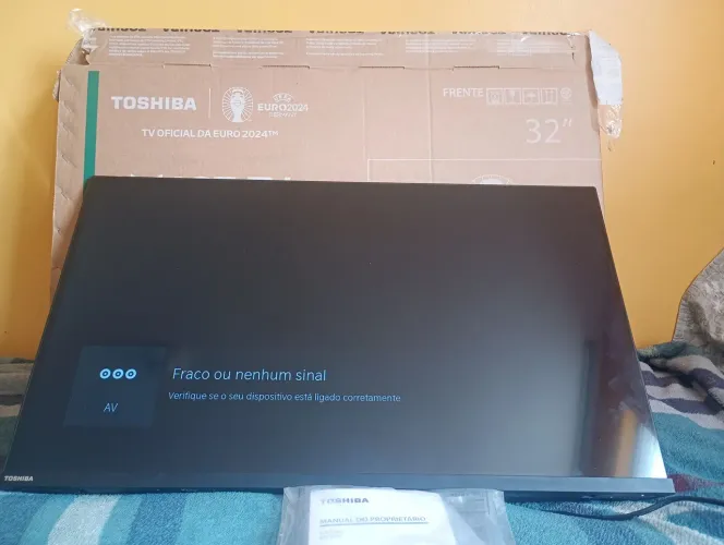 TV Toshiba 32 polegadas - Oficial Eurocopa