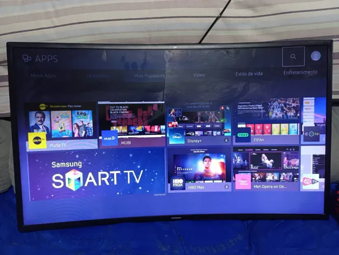 Tv Samsung tela curvada 40 pol 