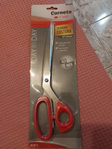 Tesoura de costura de 12" (305 mm) aço INOX