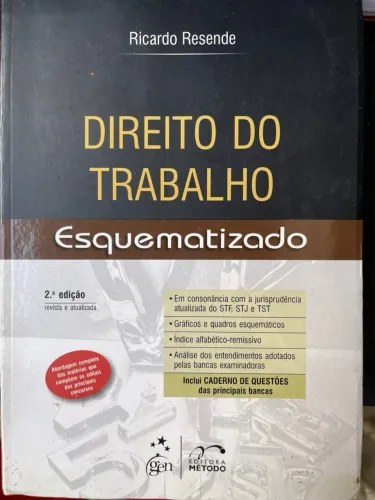 Livro DIREITO DO TRABALHO Esquematizado