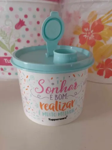 Redondinha Dosador Sonhar e Realizar 500 ml Tupperware