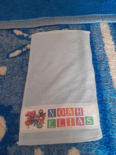 Toalha Lavabo Personalizada