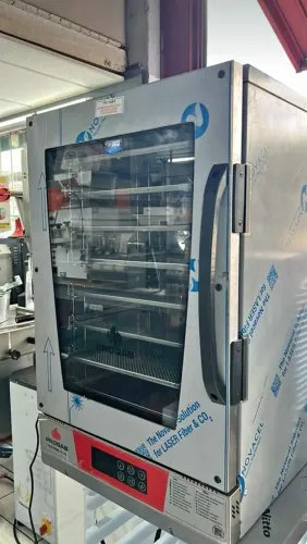 Forno convector fast Oven 8 esteiras com vapor Progás - Marcos 