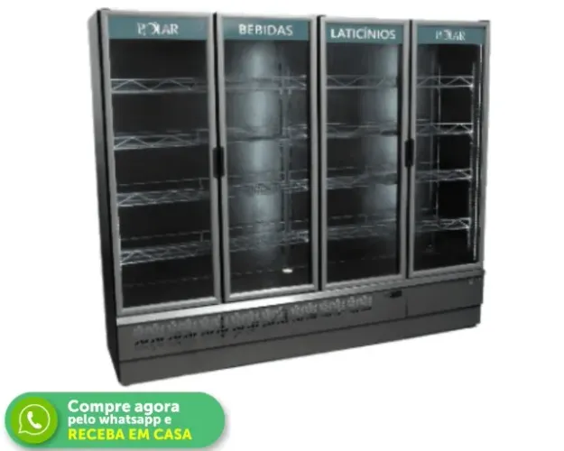 Refrigerador Expositor 4 Portas polar 220v Novo