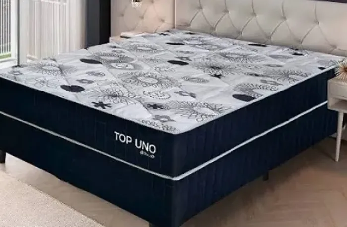 Cama box casal suporte AgorA