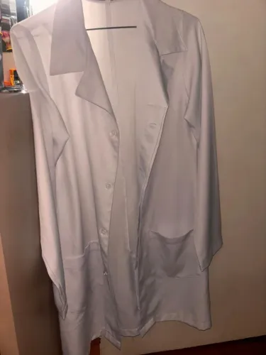 Jaleco feminino branco tamanho único