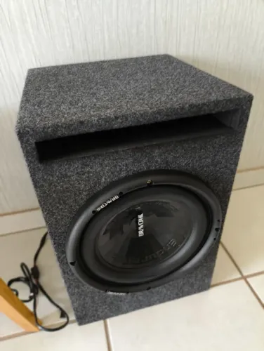 Subwoofer Bravox 12 Endurance E2K2 800W RMS 2+2 Ohms. Muito novo! Bate demais