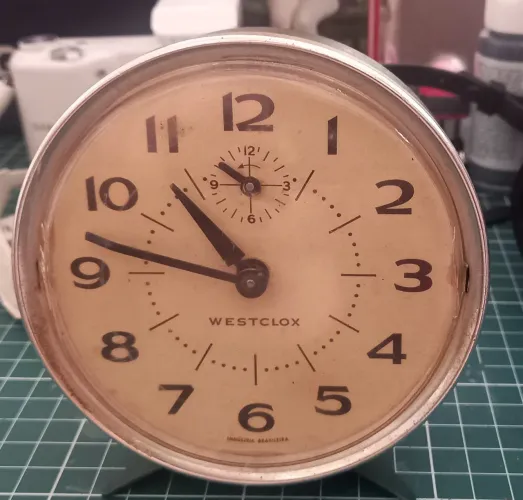 Relógio Westclox Antigo